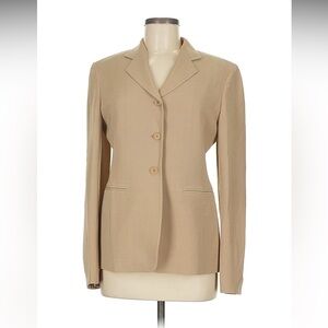 MaxMara Women's Tan Blazer - sz 8 - designer - business casual
